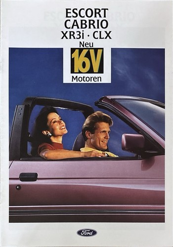 Ford escort cabrio xr3i - ford,