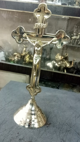 Bronze altarkreuz jesus - bronze,
