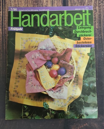 Zeitschrift handarbeit 90 - handarbeit, 1/90