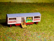 Circuswagen Spur N  1:160 3D-Druck fertig gebaute Circus Schule