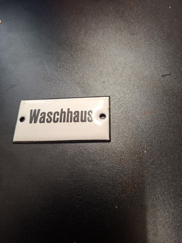 Kleines emalie schild - kleines,