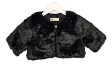 EK10866 Mädchen Weste von H&M, schwarz, Gr.128