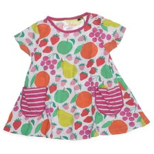 Mini Boden, Kleid, Größe: 98, Weiß/Mehrfarbig, Baumwolle, Sonstiges #IOA