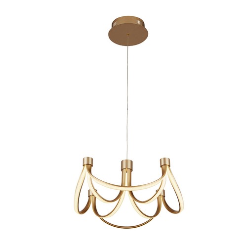 Matt gold finish arm led - 8,