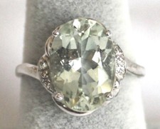 Gold Ring Weißgold 375, 9 ct