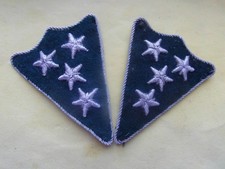 Dienstgradabzeichen . BADEN-WÜRTTEMBERG  , 1 Paar aus den 1960-70 ern !