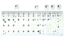 DEUTSCHE Tastaturaufkleber