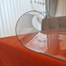 Tischfolie Transparent Glasklar  - Tischdecke Tischschutz Tischschoner