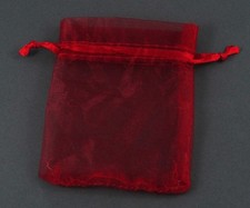 8 x 10 cm rechteckige Organza