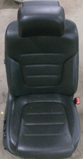 Sitz vorn rechts Leder schwarz