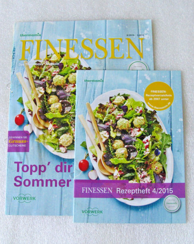 Thermomix rezeptheft finessen - rezeptheft,