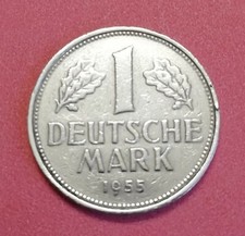 1 DM Münze 1955 G