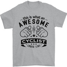 Herren-T-Shirt Awesome Cyclist