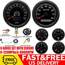 6 Gauge Set with Sensor 85mm