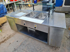 Heiße + Kalte Theke Verkaufstheke Verkaufstresen Buffet Bain Marie