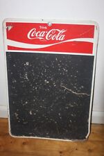 originale Coca Cola Werbe/Kreidetafel  - VINTAGE