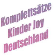 Auswahl Komplettsätze Satz/Sätze Kinder Joy Deutschland + BPZ