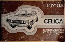 BETRIEBSANLEITUNG TOYOTA CELICIA