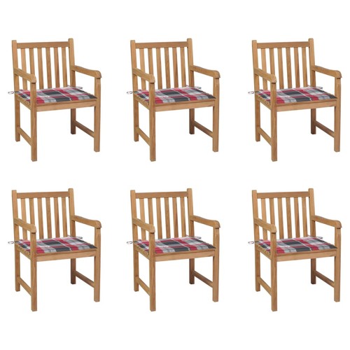 Teak gartenstuhl kissen - teak,