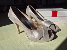 Högl Peep Toe Plateau-Pumps