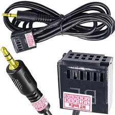 Ca. 1,5m AUX Line In Adapter für Radio Ford 5000C 6000 CD 6006 /MP3 3,5mm Buchse