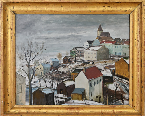 Großes ölgemälde ernst - großes, Ölgemälde,