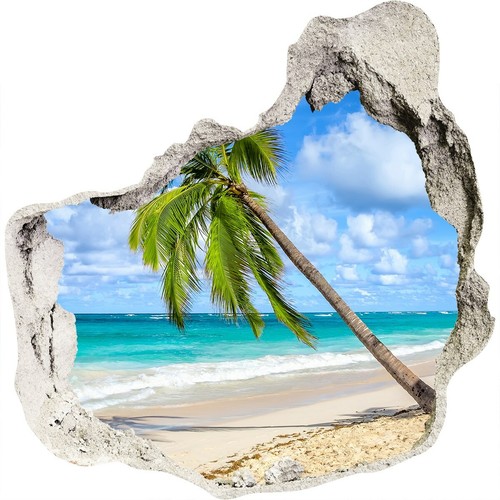 Tropischer strand 125x125 - tropischer, cm