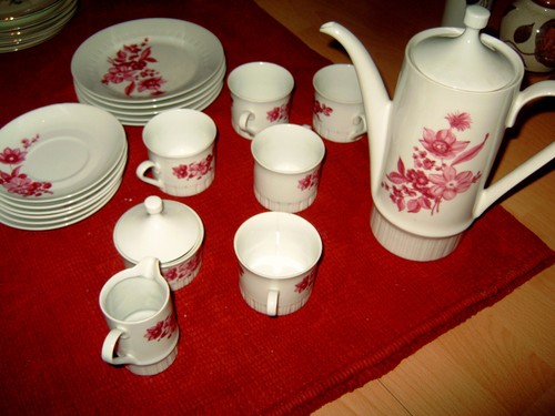 19tlg kaffeeservice von - kaffeeservice,