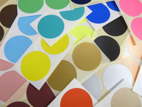 50mm rund farbe - farbe, code