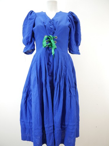 Chiemseer dirndl tracht blau - dirndl,