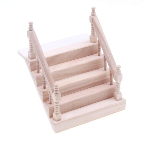 Puppenhaustreppe aus holz - puppenhaustreppe,