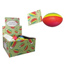 Mini Rugby Ball Regenbogen -