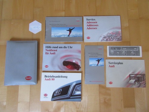 Audi bordmappe - 80,,