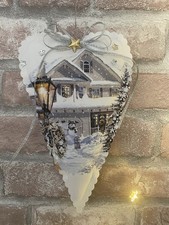 Deko Herz  HAUS/WINTER  ähnlich Tilda