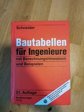 Bautabellen für Ingenieure: 21. Auflage Buch