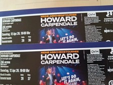 2 x Howard Carpendale 12.04.2026 Hannover Innenraum 