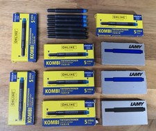 52 große Tintenpatronen, Lamy T10, Online Kombi-Universalpatronen, blau, schwarz