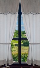 Landhaus Gardine Set 2 St