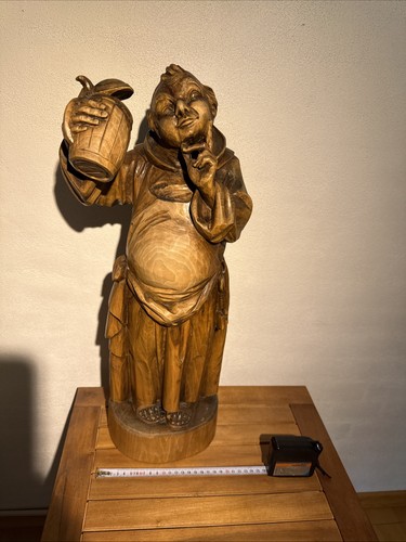 Handgeschnitzte holzfigur - handgeschnitzte,