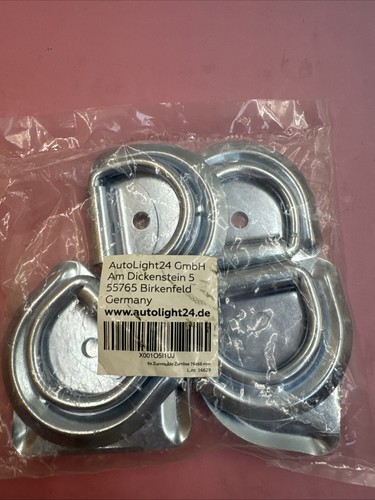 Zurrmulde zurröse 77x65mm - 6x,