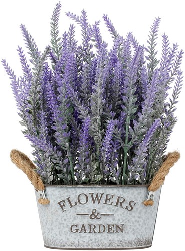 Künstliche lavendel blumen - künstliche,