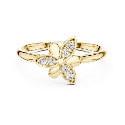 Natürlicher runder diamant - natürlicher,