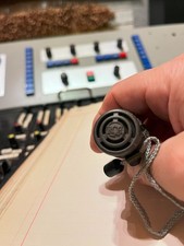 Vintage RCA Type BK-6B Miniature Dynamic Microphone Working XLR