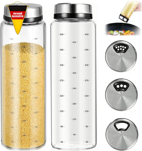 Gewürzstreuer set 2x500ml - gewürzstreuer,