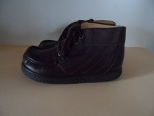 Jacoform Stiefeletten, Gr. 5,5, Leder, aubergini, NEU