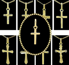 Kreuz Anhänger ECHT 333 Gold