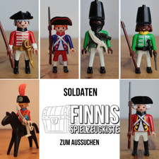 Playmobil Soldaten zum Aussuchen Gardist Franzosen Engländer Soldat Custom