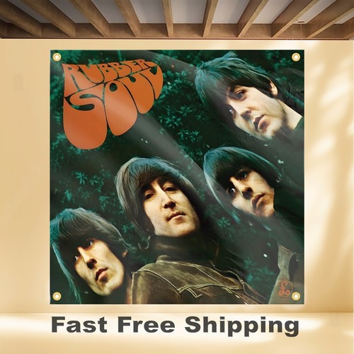 The beatles rubber soul - beatles, 4'x4'