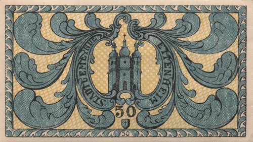 Scheine notgeld gutschein 50 - gutschein,