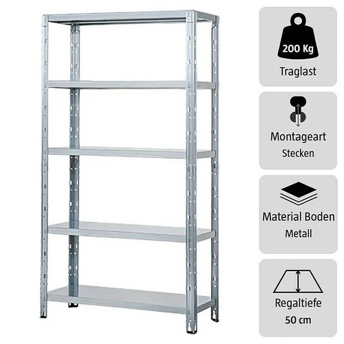 Regallux regal 80x30x150 - regal,